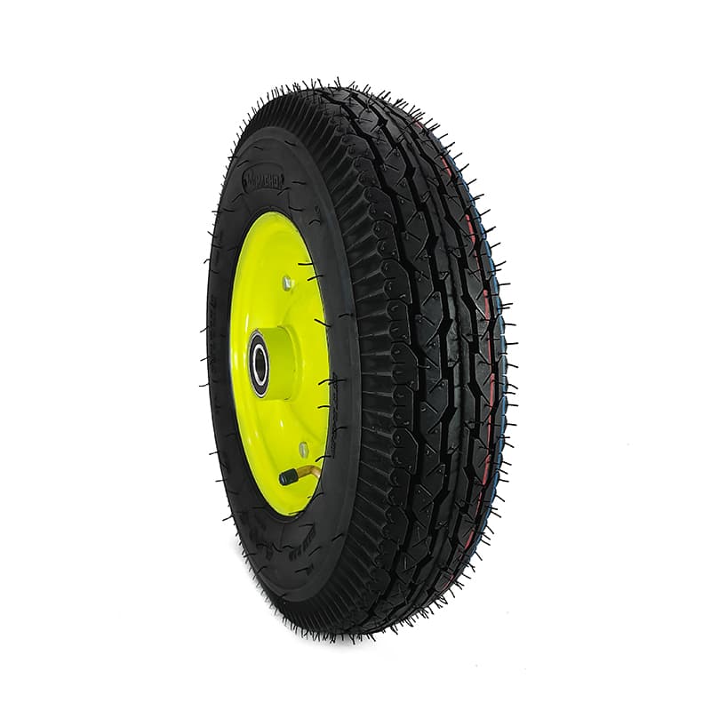 RUEDA TIPO MOTO 400-8 8 LONAS RIN TIPO PESADO BALINERA 1"