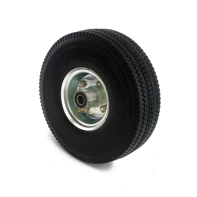 RUEDA ANTIPINCHAZO 350-4 NEGRA BALINERA