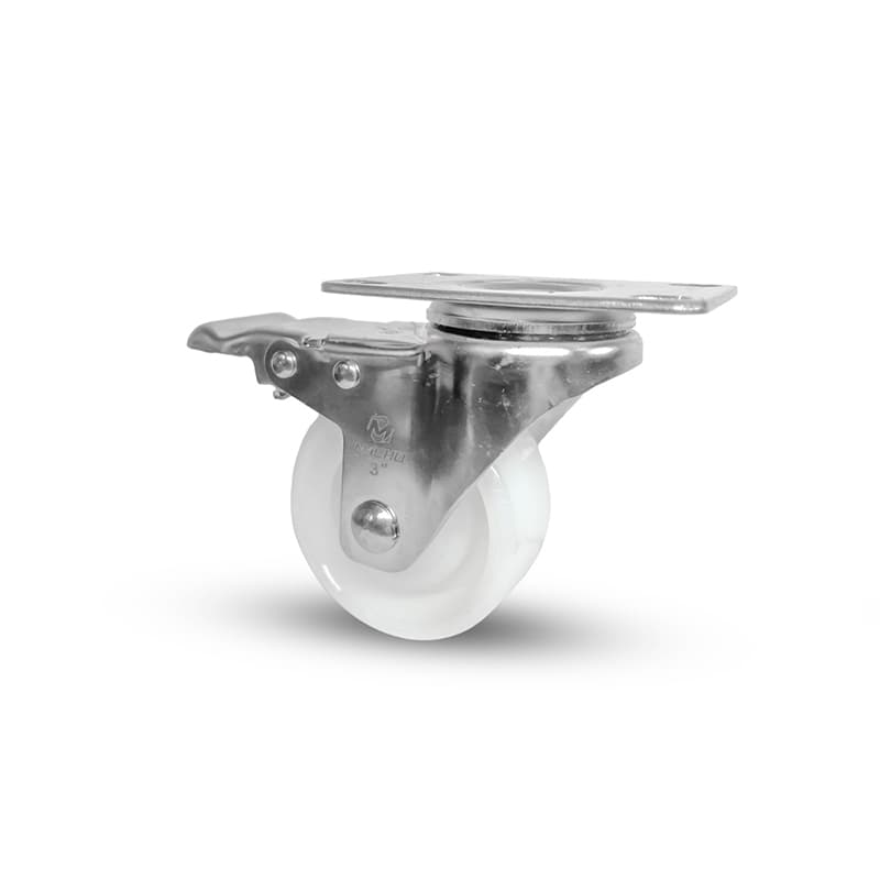 RODACHINA INOXIDABLE DE 2", 3" Y 4" NYLON